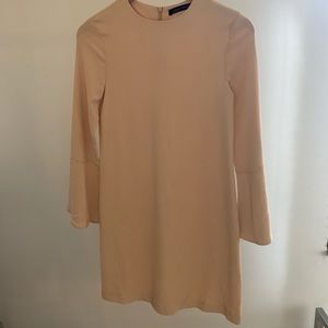 Zara nude dress